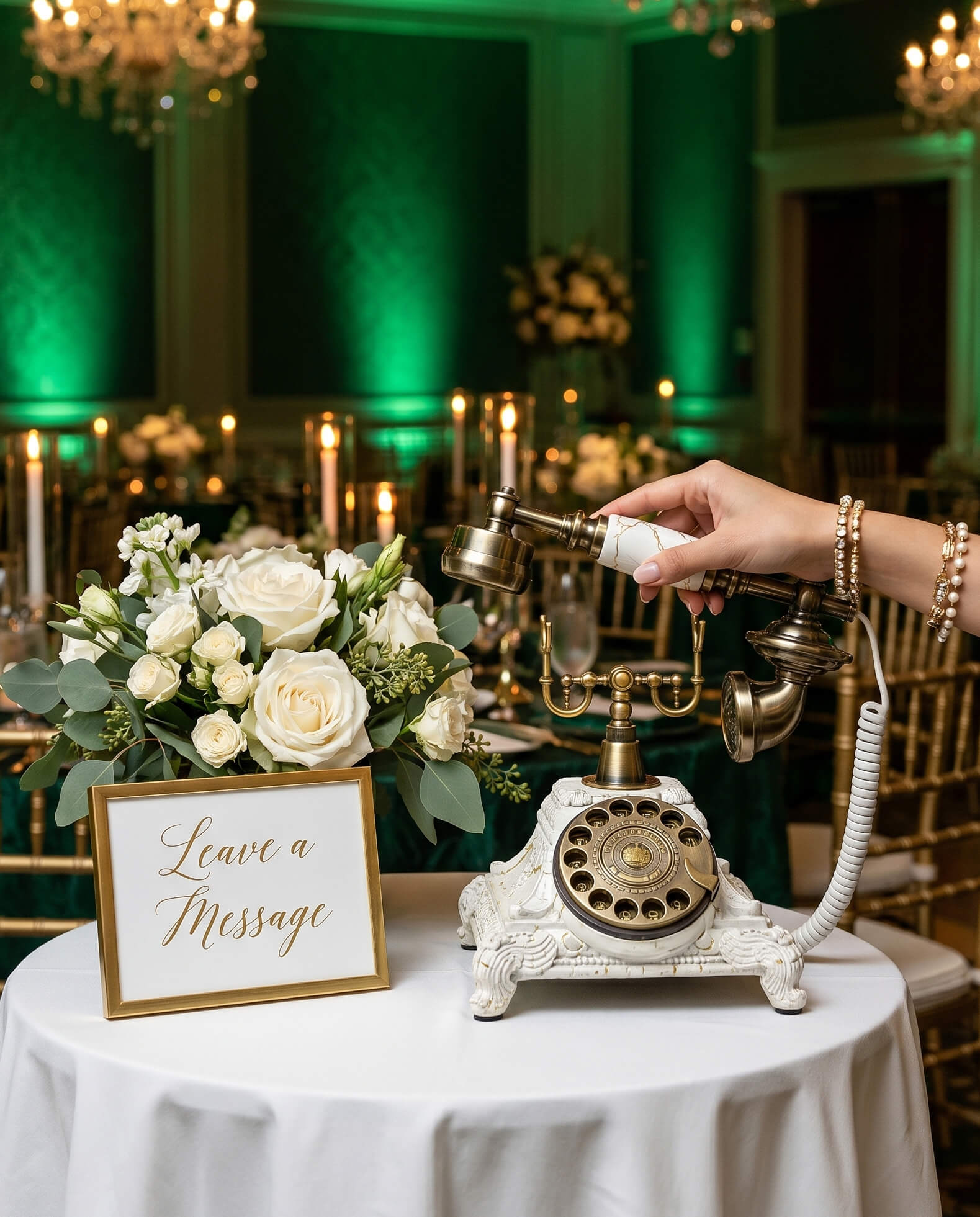 Audio Guest Book phone rental quinceañera wedding Los Angeles Image369